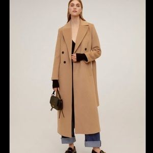 MANGO wool coat